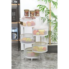 Yıldıray Metal Metal Aç Kapa 5 Katlı Sebzelik