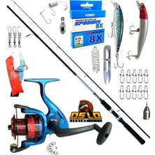 Oslo 3000 240CM 20-40GR Daiwa Sweepfire Rapala Maket Balık Spin Olta Takımı Seti
