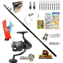 Okuma Revenger Rv-55 Oslo North Star 360CM 50-150GR Profesyonel Surf Kıyı Olta Takımı Seti
