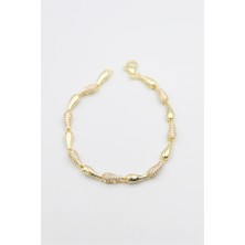 Royaleks Taşlı Vip Bileklik - Altın