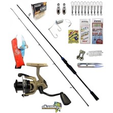 Oslo Okuma Outrax 3000 240cm 7-40gr Legend Karbon Kıyı Spin Olta Takımı Seti
