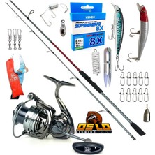 Oslo Next 4000 270CM 15-40GR Big Bass Rapala Maket Balık Spin Olta Takımı Seti