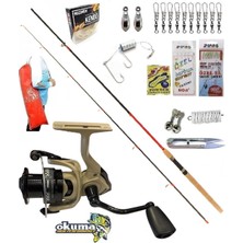 Oslo Okuma Outrax 3000 270CM 10-35GR Remixon Red Zoom Spin Olta Takımı Seti