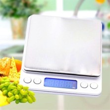 Güvenli Sepet  Elektronik 3 kg Kapasiteli Dijital Hassas Kantar Mutfak Tartısı Terazi