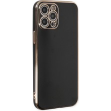 Ismiyl  iPhone 12 Pro Kılıf Volet Silikon - Siyah 255669