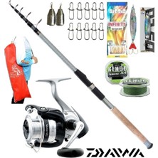 Daiwa Strikeforce 2500 B Remixon Carbo-X 270CM 60-120GR Tele Spin Olta Takımı Seti
