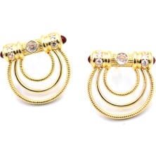 Royaleks Halkalı Küpe - Altın