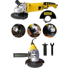 PremiumPort Profesyonel Taşlama Makinesi 125MM 1200W Devir Ayarlı Metal Kesim