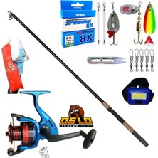 Oslo 3000 270cm 10-40gr Remixon Sapphire Turna Tele Spin Olta Takımı Seti