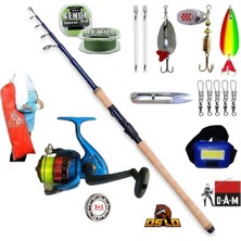 Dam Steelhead Iconic 270cm 7-28gr Oslo 3000 Turna Tele Spin Olta Takımı Seti