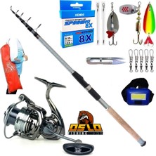 Oslo Next 4000 270CM 60-120GR Remixon Carbo-X Turna Tele Spin Olta Takımı Seti