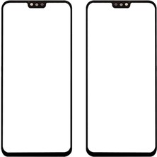 OEM Hwi Uyumlu Honor 8x Ön Cam Ocalı Siyah ( Ekran Koruyucu Değildir )