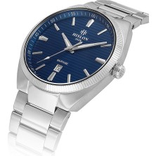 Hislon Gümüş Çelik Kordon Erkek Kol Saati CL213S-11SS