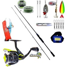 Okuma Fın Chaser x Fnx-40 Oslo Legend 270CM 7-40GR Turna Spin Olta Takımı Seti