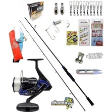Okuma Fın Chaser x Fnx-40 Oslo Legend 270CM 7-40GR Kıyı Spin Olta Takımı Seti