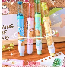 Cg Kids Capybara Kapibara Simli High Sürgülü Silgi - Yumuşak & Iz Bırakmaz Silgi 1 Adet 2 Adet 3 Adet Alabilirsiniz