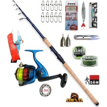 Dam Steelhead Iconic 270cm 7-28gr Oslo 3000 Tele Spin Olta Takımı Seti