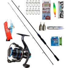 Dam Quick Fun-Tech 3 MK1 4000 FD Oslo Legend 270cm 7-40gr Spin Olta Takımı Seti