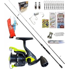 Okuma Wave Up 270CM 10-40GR Fin Chaser 40 Kıyı Spin Olta Takımı Seti