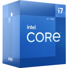 Intel Alder Lake I7-12700 3.60GHZ 25MB 1700P Box Işlemci