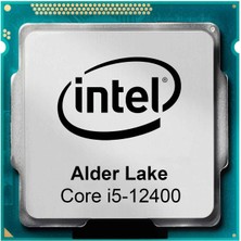 Intel Alder Lake I5-12400 2.50GHZ 18MB 1700P Tray Işlemci