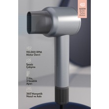 Normadia Hızlı Kurutma Saç Şekillendirme Makinesi – 1600W, 3 Isı Ayarı, Mavi