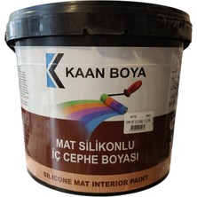 Kaan Boya Mat Silikonlu Silinebilir Iç Cephe Boyası 20 kg Beyaz