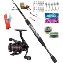 Oslo Okuma Ceymar HD CHD-1000A 2.28mt 0,5-10gr Ryuji Rock Fish Teleskopik Lrf Olta Takımı Seti