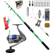 Oslo Balza Favorite 300CM 40-120GR 5000 Kendo Sea Power Profesyonel Sazan Kıyı Olta Takımı Seti