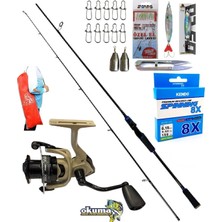 Oslo Okuma Outrax 4000 270CM 7-40GR Legend Karbon Spin Olta Takımı Seti