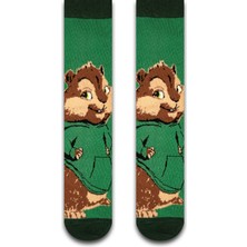 Neşeli Çoraplar Theodore Renkli Unisex Çorap