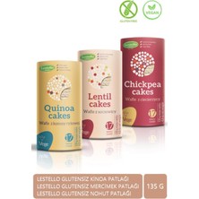 Lestello Glutensiz Kinoalı Mercimekli Nohutlu Patlak Set 3’lü 135 G