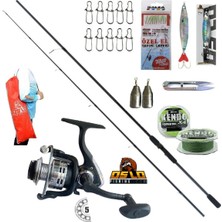 Oslo 2000 Remixon Double Black 210CM 20-40GR Spin Olta Takımı Seti