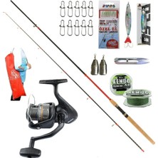 Oslo Okuma Revenger Rv-40 270cm 10-35gr Remixon Red Zoom Karbon Spin Olta Takımı Seti