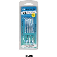 Oslo Ryuji V8 8cm 5.5gr Red Head White Silver Uv Silikon Yem