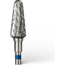 Staleks Mavi Kesik Koni Freze, Mavi, Çap 6 mm / Çalışma Kısmı 14 mm