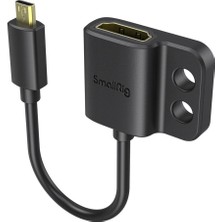 Smallrig 3021 Ultra Slim 4K HDMI Adaptör Kablosu (D - A)