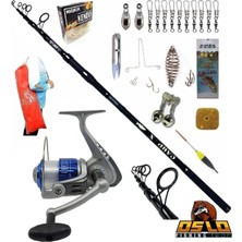 Oslo Carp-X 360CM 3,5lbs Kendo Sea Power 7000 Profesyonel Surf Sazan Kıyı Olta Takımı Seti