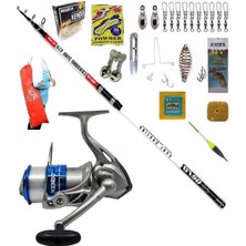 Oslo Camarro Surf 420CM 100-200GR 7000 Kendo Sea Power Profesyonel Sazan Kıyı Olta Takımı Seti