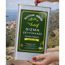 3 Lt Teneke Soğuk Sıkım Zeytinyağı