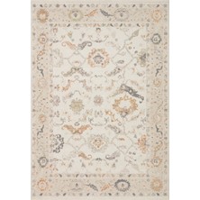 Eko Halı Sahara Sha 05 Cream Beige Naturel ve Yumuşak Tuşeli Şık Desenlere Sahip Hav Vermeyen Makine Halısı