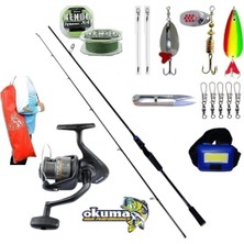 Okuma Revenger Rv-40 Oslo Legend 270cm 7-40gr Turna Spin Olta Takımı Seti