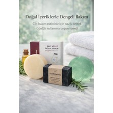 Elif Mira Doğal Sabun Seti 3’lü Bakım Paketi Aktif Karbon /çay Ağacı /keçi Sütlü