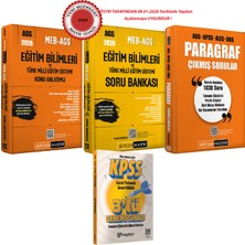 Pegem Akademi Yayıncılık 2026 Meb Ags Yeni Müfredat Eğitim Bilimleri ve Türk Milli Eğitim Sistemi Konu-Soru Bankası-Paragraf