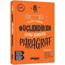 Kitabın Başkenti Ankara Yayınları 8. Sınıf Güçlendiren Paragraf Soru Bankası LGS Hazırlık İçin Tekil Ürün