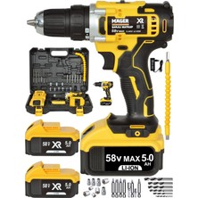 PremiumPort 5800 Max -Xr Yedek Akülü Vidalama ve Matkap Seti Çantalı