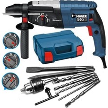 PremiumPort 4200W Elektrikli Darbeli Matkap, Yedek Mandrenli, Çantalı, Güçlü ve Dayanıklı