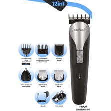 Normadia Fedor 12 In 1 Erkek Bakım Seti, 120 Dakika Kullanım Süresi