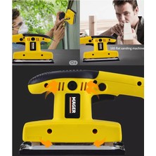 PremiumPort Güçlü Titreşimli Zımpara Makinası 1000 Rpm Kolay Değişim