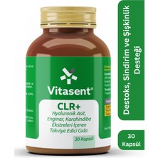 Vitasent Clr+ – Detoks, Sindirim ve Şişkinlik Desteği Takviye Edici Gıda
